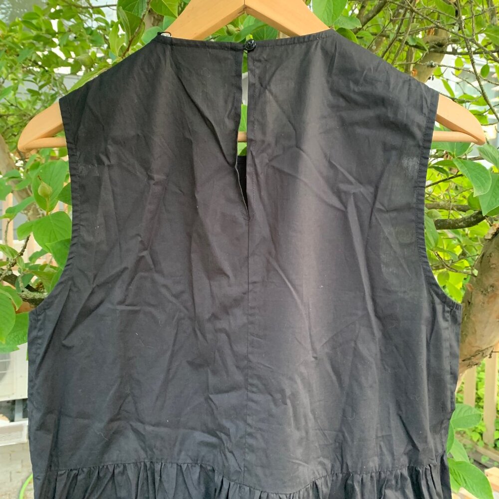 In Wear Black Cotton Maxi Dress - Picture 9 of 11